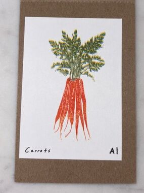 Carrots - 🥕 - Ana Inciardi Mini Print